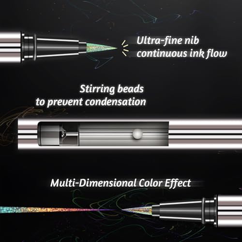 Chameleon Liquid Eyeliner - Color Shifting Metallic Waterproof
