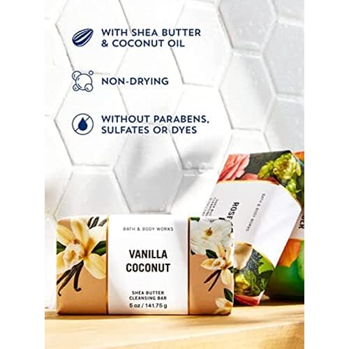 Bath and Body Works Eucalyptus Spearmint Shea Butter (5 oz / 141 g) Cleansing Bar