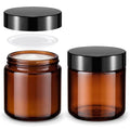 Norme 4 oz Glass Jars with Airtight Lids (2-Pack)