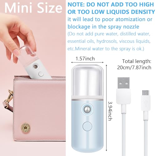 Mudder Nano Facial Mist Sprayer 30ml USB Rechargeable