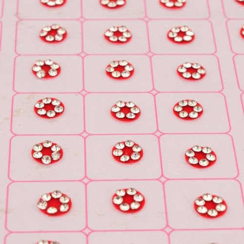 VAMA Stone Bindi Booklet for Women - 376 Kumkum Bindis