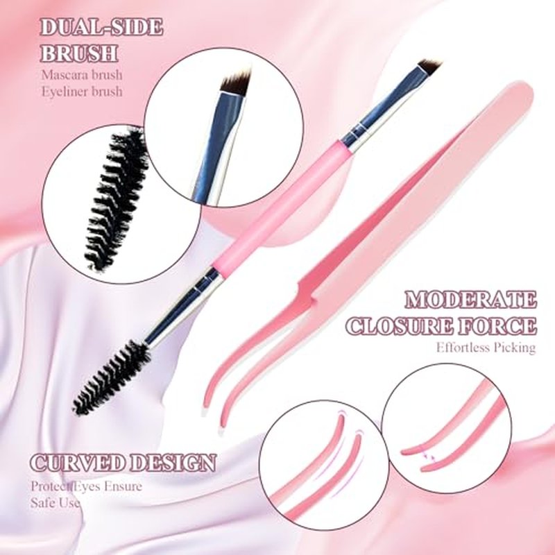 RITALASH 3D Volume Lash Clusters Kit with Bond & Tweezers