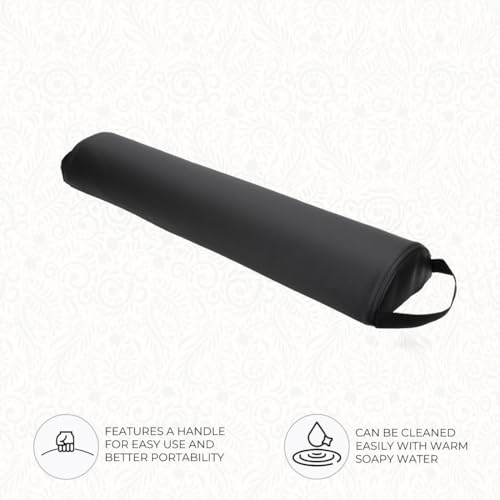 ForPro Half Round Massage Table Bolster Pillow, 26" L x 6" W 3" H,