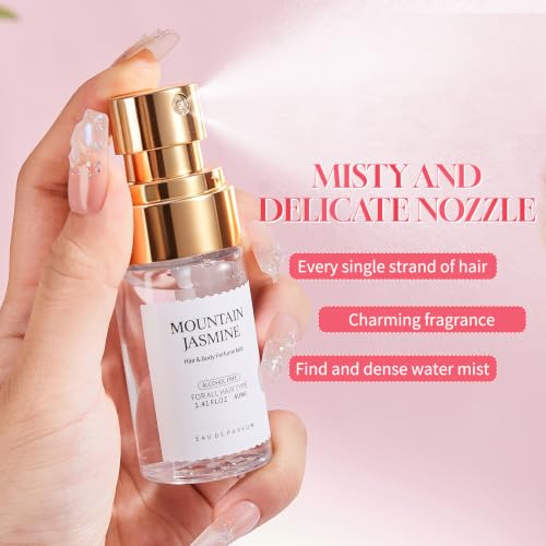 Women’s Long-Lasting Hair & Body Perfume Mist 7PCS Set by TAEERY