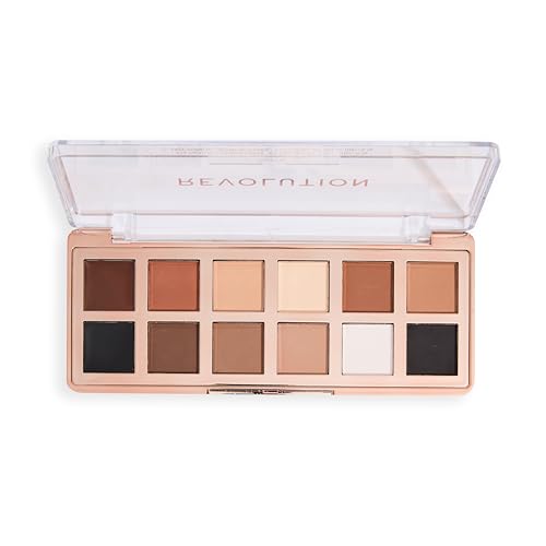 Revolution Master Icon Matte Nudes Palette - 12 Shades