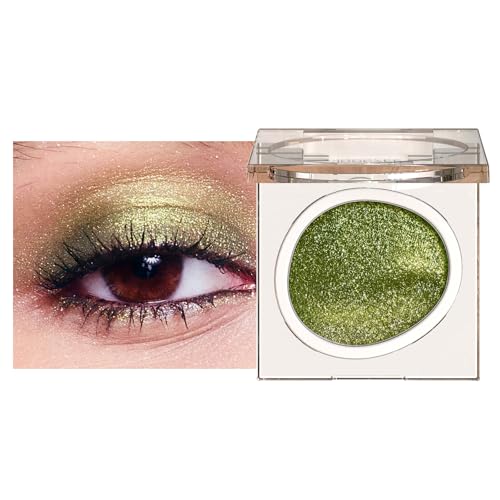 Joocyee Green Sparkle Single Eyeshadow - Long Lasting Shimmer