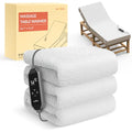 HOMLYNS LuxeHeat Fleece Massage Table Warmer Heating Pad - 30" x 72"