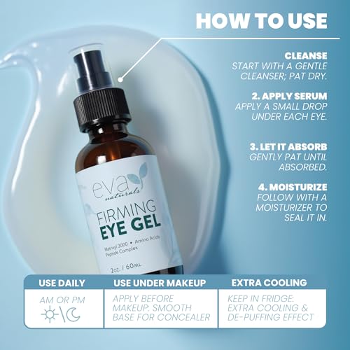 Eva Naturals Eye Gel for Dark Circles & Puffiness
