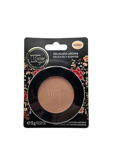 Maja Pressed Compact Powder - Matte Finish, Oil Control, 0.53 oz