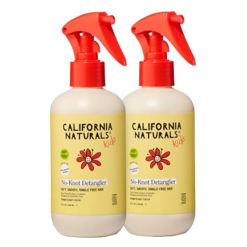 California Naturals Kids No-Knot Detangler Spray, 8 fl oz