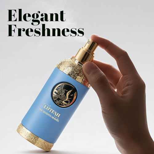 Lutfah Seventh heaven Unisex Perfume 80ml | Eau de Parfum with Pink Pepper,Agarwood,Leather&Musk Scent Fragrance Long-Lasting Luxury Cologne for Men & Women