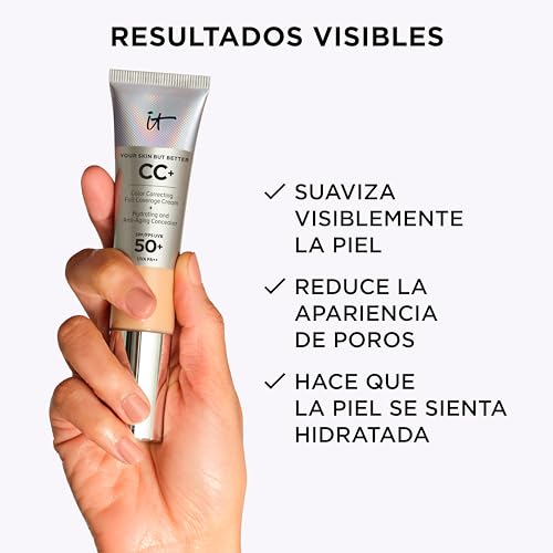 IT Cosmetics CC+ Cream - Full Coverage Foundation with SPF 50+