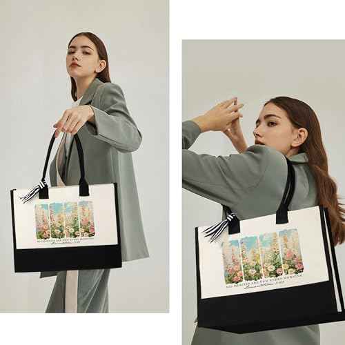 Christian Gifts for Women, Religious Bible Bag Birthday Gifts for Women, Faith Spiritual Christian Basket for Mom Sister Best Friend Coworker Christian