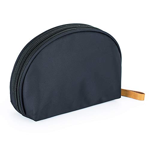 Hekyip Half Moon Cosmetic Bag - Waterproof Makeup Pouch