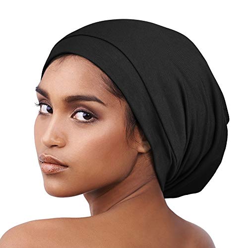 Alnorm Sleeping Cap Adjustable for Women Slouchy Hat Large
