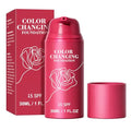Color-Changing Foundation for All Skin Tones, Long-Lasting Liquid