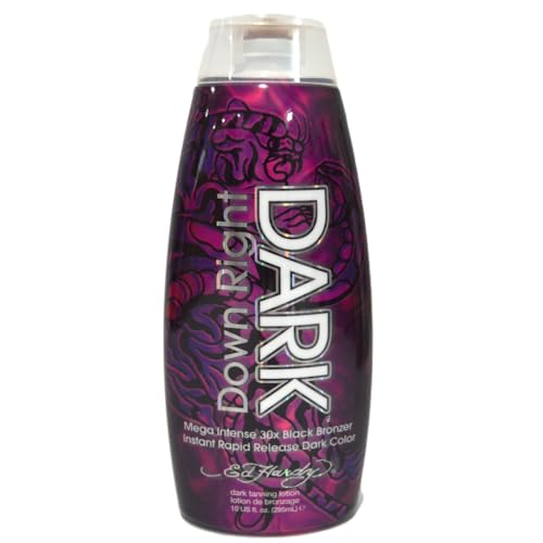 Ed Hardy DOWN RIGHT DARK Intense Black Bronzer 10oz