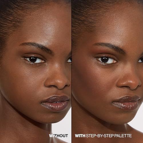 Smashbox Step-By-Step Contour Palette | Sculpt + Glow All-In-One Contour Kit with Blendable + Buildable Formulas