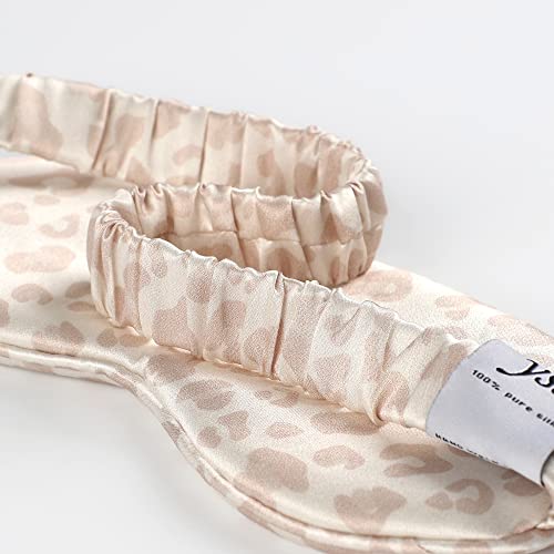 Silk Sleep Mask Light Blocking Luxury 100% Mulberry 22mm Silk Eye Mask Eye Cover Blindfold Ultra Soft Light & Comfy Anti Aging Skin Care with Travel Bag Gift Package