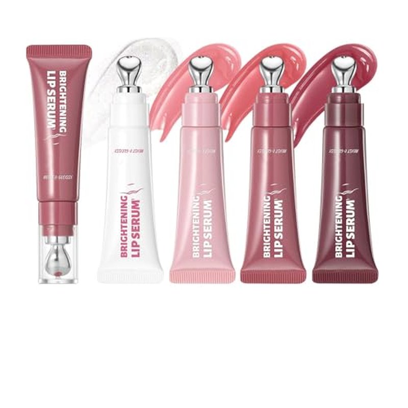 Hydrating Lip Serum Set - 4PCS Tinted Glossy Lip Balm