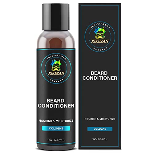 XIKEZAN Beard Conditioner for Men w/Argan & Jojoba Oils Deeply Cleans Smooths Soften & Strengthens,Christmas Stocking Stuffers Father Day Gifts for Men Him Dad Boyfriend Husband