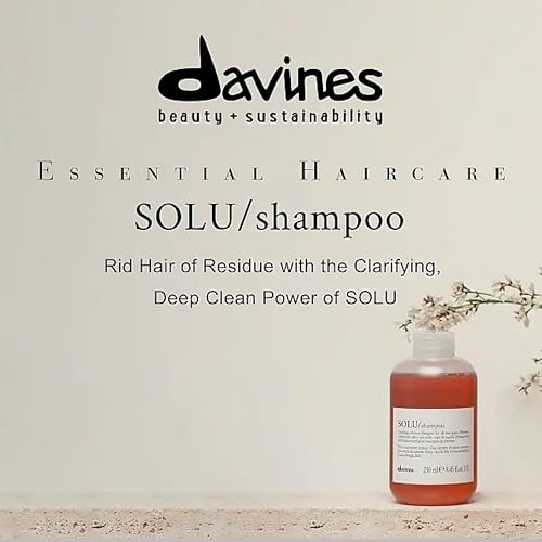 Davines SOLU Clarifying Shampoo – Deep Clean for All Hair