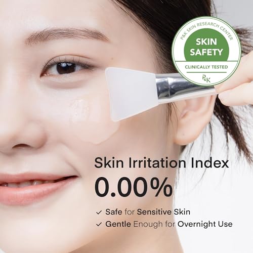 TEREZ & HONOR Collagen Night Wrapping Peel Off Mask: Korean Face Mask for Elasticity, Hydrating & Glow - 100Dalton Smallest Molecular Collagen for Glass Skin, Dermatologist Tested, 3.4 FL OZ 2 Pcs
