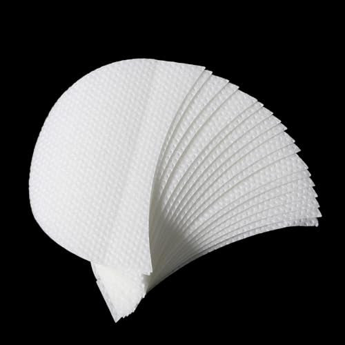 200 Pcs Eyeshadow Shields, Eye Makeup Tape for Eyeshadow Lint Free Under Eye Patches Makeup Tape Prevent Make up Residue Under Eyes Pads for Eyelash Extensions, Tinting and Lip Make up
