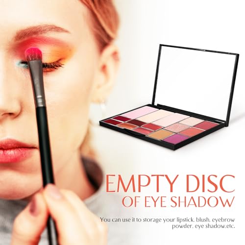 Beaupretty Magnetic Makeup Palette with Mirror - 15 Pans