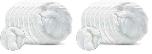 BAR5F Cotton Coil, 40 Feet Long | 100% Pure for Salons, Professional Beauty, Personal Care | Packaged in Quick Dispenser Resealable Bag (Pack of 2)