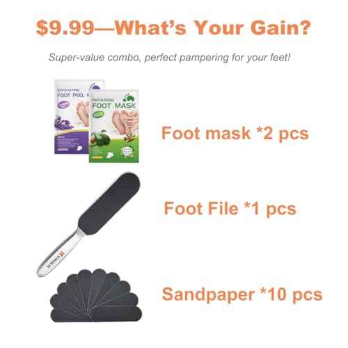 Professional Foot File & Rasp Callus Remover - Remove Hard & Dead Skin, Dual Sided for Wet and Dry Feet (LXX)