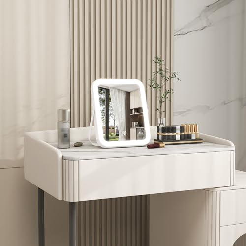 ROLOVE 8x10 Lighted Vanity Mirror with 3-Color LED & Touch Control