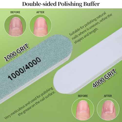 FANDAMEI Nail File Kit, Nail File, 15 PCS Emery Boards For Nails, Fingernail Files, Nail Files For Natural Nails, Nail Filer, Cuticle Trimmer, Cuticle Pusher, Manicure Tools, Nail Care Kit, Nail Tools