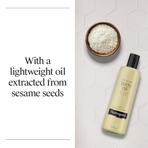 Neutrogena Light Sesame Body Oil, 16 fl oz