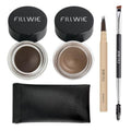 Eyebrow Pomade Kit 2-Pack Waterproof Brow Color – Dark Brown & Taupe