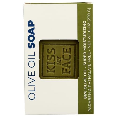 Kiss My Face Soap Bar Olive & Aloe 8oz (2 Pack)