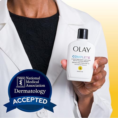 Olay Complete All Day Moisturizer SPF 15, Sensitive 4 oz (Pack of 3)