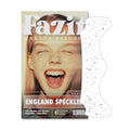 Fazit England Soccer Glitter Makeup Patches - Waterproof Face Stickers (6 Pack)