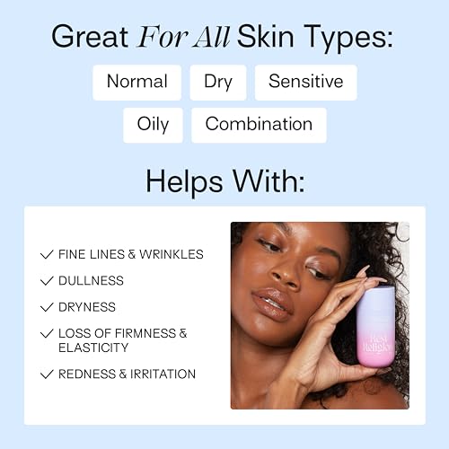 Ultimate Glow Moisturizer with Peptides, Ceramides, Hyaluronic Acid, & Niacinamide, Face Moisturizer for Dry, Stressed & Dull Skin