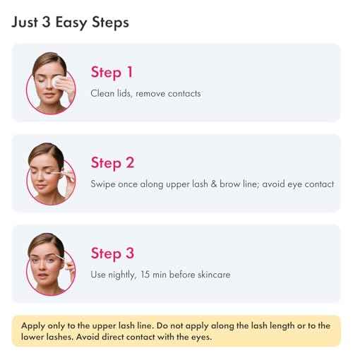 TOPLASH XL Lash and Brow Booster, Growth Serum with Eyelash and Eyebrow Enhancer, Promotes Stronger, Thicker, Healthier Lashes with Botanicals and Peptides - 0,2 Fl Oz(6 ml)