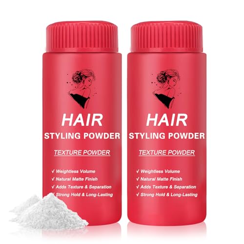 DAMUSI Hair Texture Styling Powder 2-Pack 0.52Oz