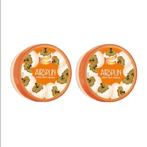 Airspun Loose Powder Translucent and 0.35g Extra Coverage Face Powder Bundle