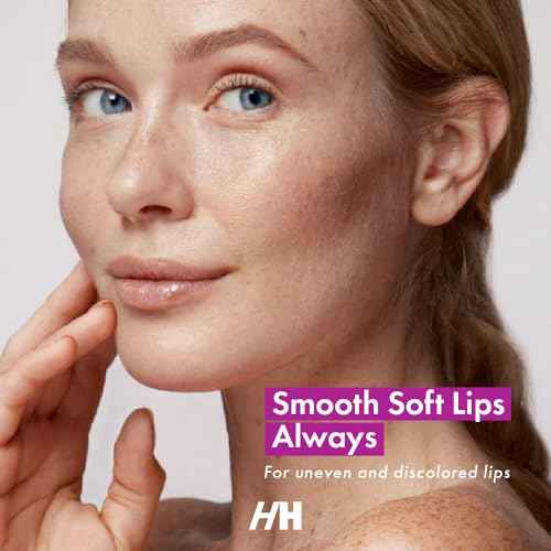 Handmade Heroes Bakuchiol Lip Scrub 1 fl oz Deep Conditioning Lip Plumper Helps Reduce Fine Lines and Wrinkles Appearance 100% Cruelty Free Vegan Lip Care for Luscious Lips