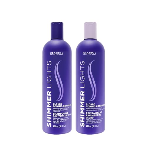 Clairol Shimmer Lights Purple Shampoo & Conditioner Bundle
