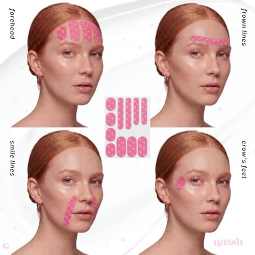 Anti-Wrinkle Face Tape – 165 Pre-Cut Strips with Hyaluronic Acid