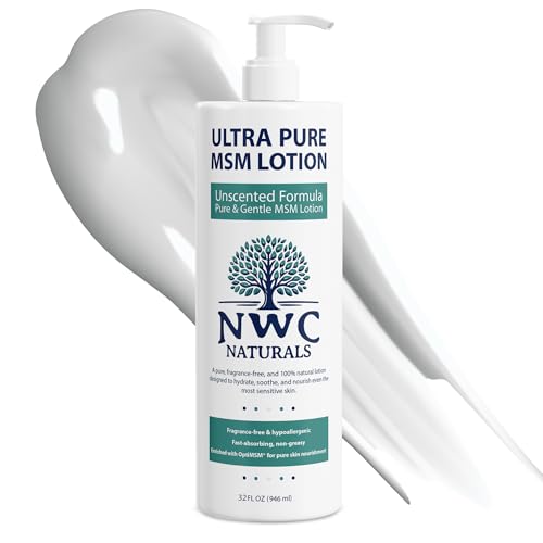NWC Naturals Ultra-Pure MSM Unscented Lotion - 32 oz No Fragrance