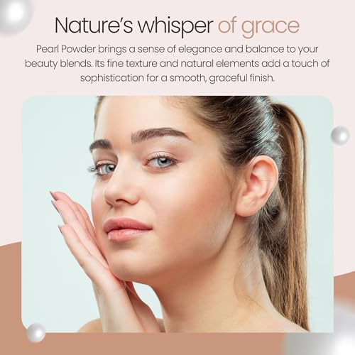 Pure Pearl Powder DIY Cosmetic Grade Pearl Powder For Face, Making Face Mask, Cream And Lotion (1 Ounce / 28 gram)