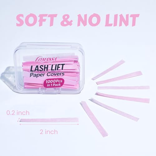 Lash Lift Perm Paper Strips 1000PCS - Salon Eyelash Supplies