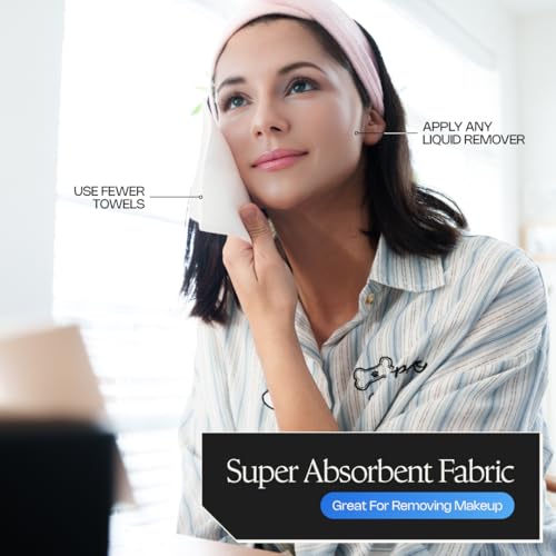 Cleo Health & Beauty Ultra-Soft Disposable Face Towels ? Hygienic Facial Towels for Skincare, Makeup Removal, and Face Drying ? One-Time Use Clean for Sensitive Skin