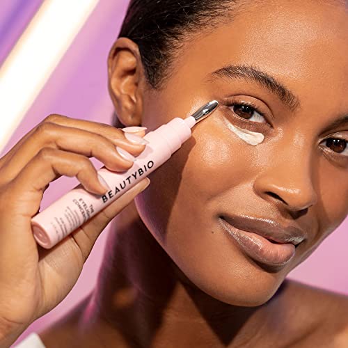 BeautyBio The Eyelighter Concentrate 2-in-1 Brightening Under-Eye Serum & Depuffing Tool
